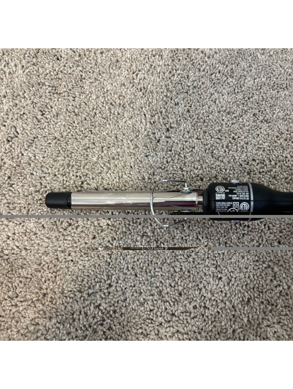 Babyliss Pro Titanium 3/4 Inch Curling Iron Model #BT75TS EUC - Picture 4 of 5
